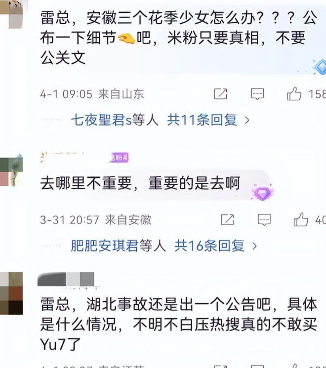 军哥变成讨伐的声音舆论压力来的太快龙8国际头号玩家雷军评论区沦陷！从(图15)