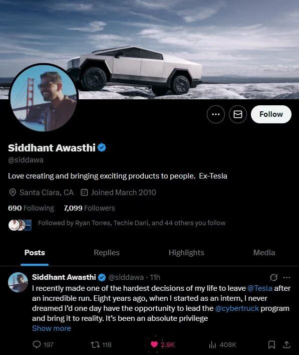 ybertruck负责人离职；美团发布首款IDE产品CatPaw新东方再出新歌「骂公司」：受的委屈再大也大不过俞敏洪；特斯拉C(图11)